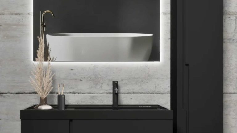 مقایسه روشویی کابینتی سرامیکی براق و مات